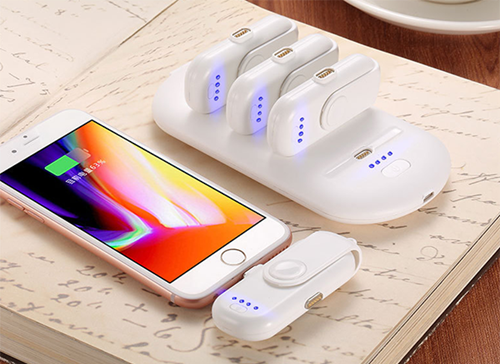 Kivehető mágneses Pogo Pin Power Bank