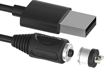 Aranyozott Férfi-nő Pogo Pin csatlakozó