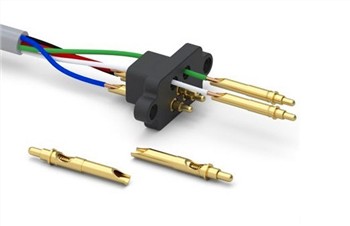 Hogyan lesz a kábel a pogo tűkre szerelve?