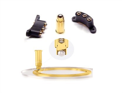 360 fokos mágneses töltő Pogo tűs csatlakozó