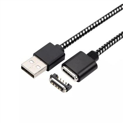 4 tűs USB mágneses Pogo tűs töltőkábel