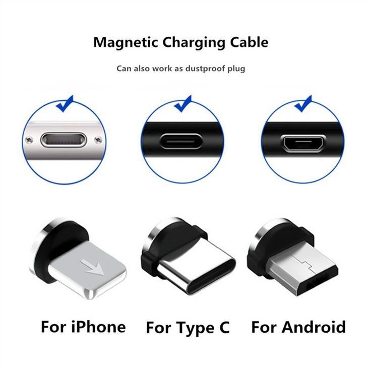 Magnetic USB Pogo Pin Cable Charging Connector