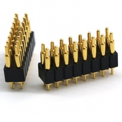 Pogo tűs duplasoros csatlakozó
